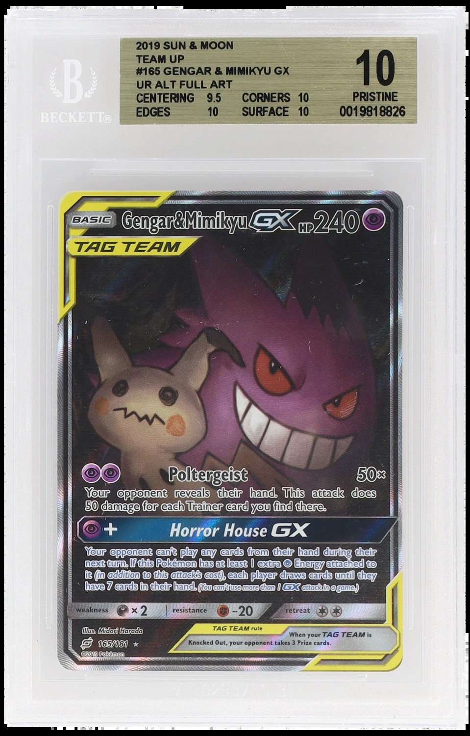 Gengar & Mimikyu GX