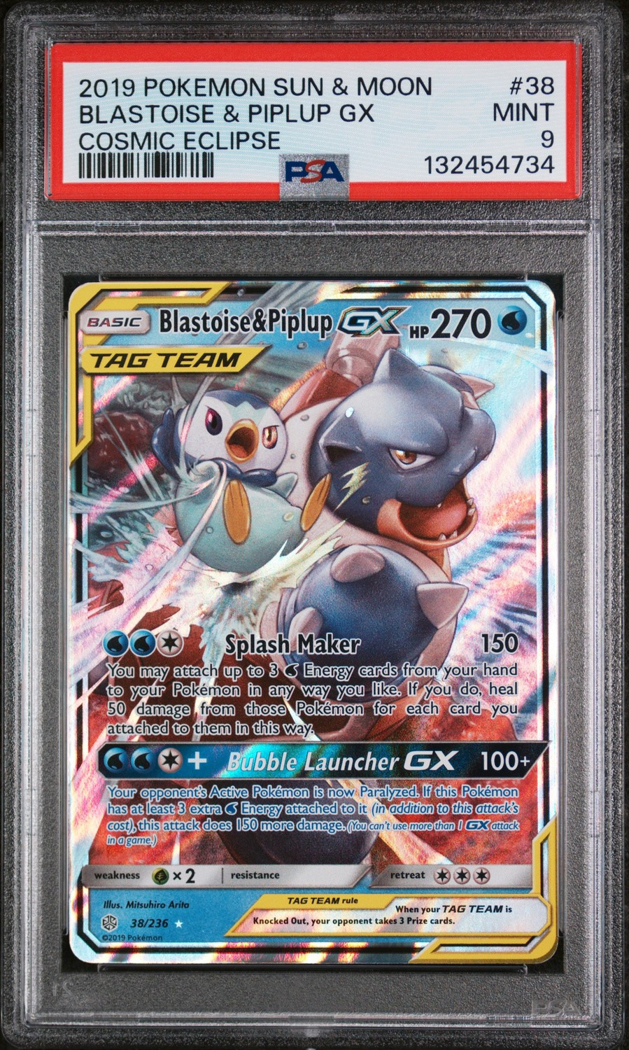 Blastoise & Piplup GX