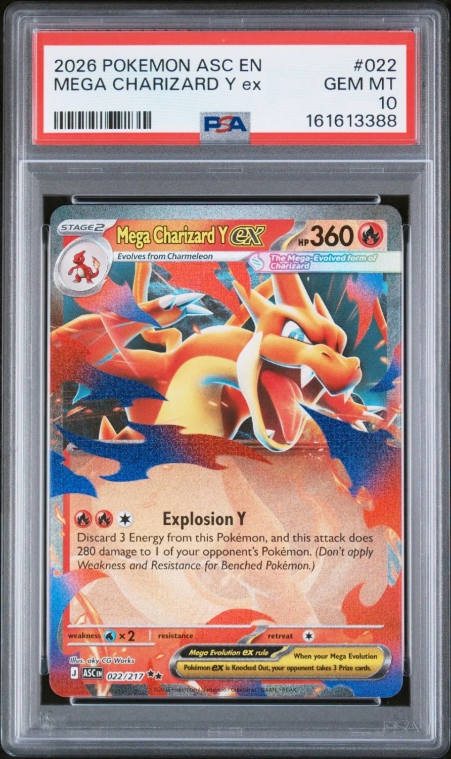 MEGA CHARIZARD Y ex