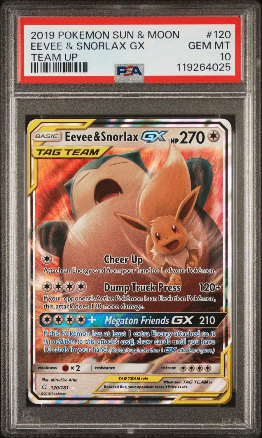 Eevee & Snorlax GX