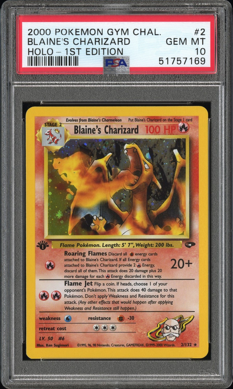 BLAINE'S CHARIZARD