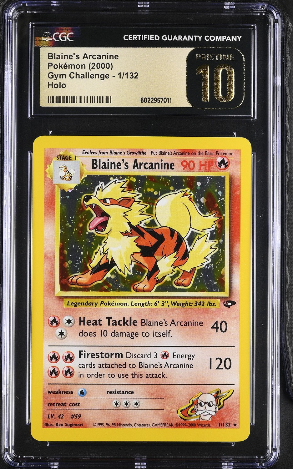 Blaine's Arcanine