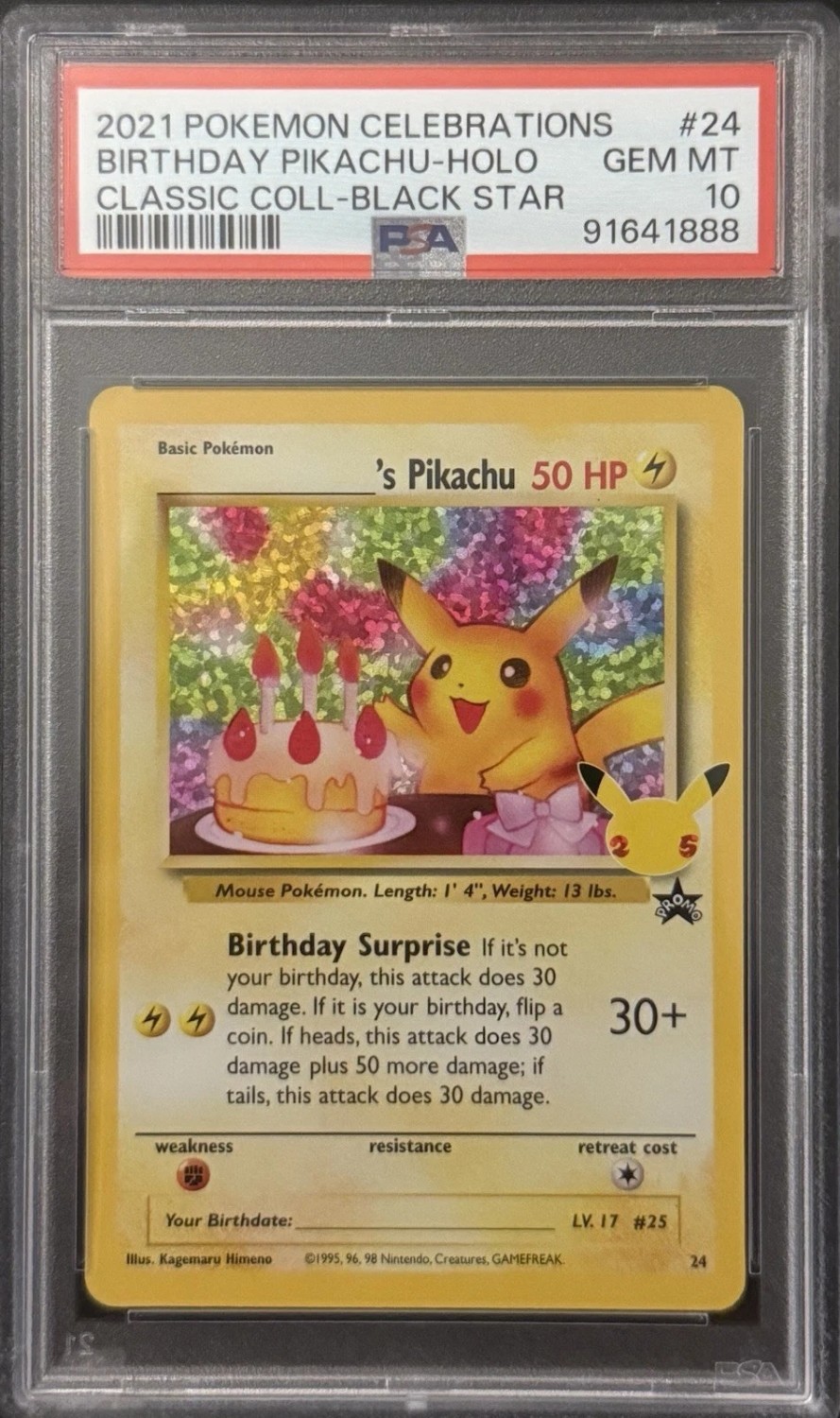 Birthday Pikachu