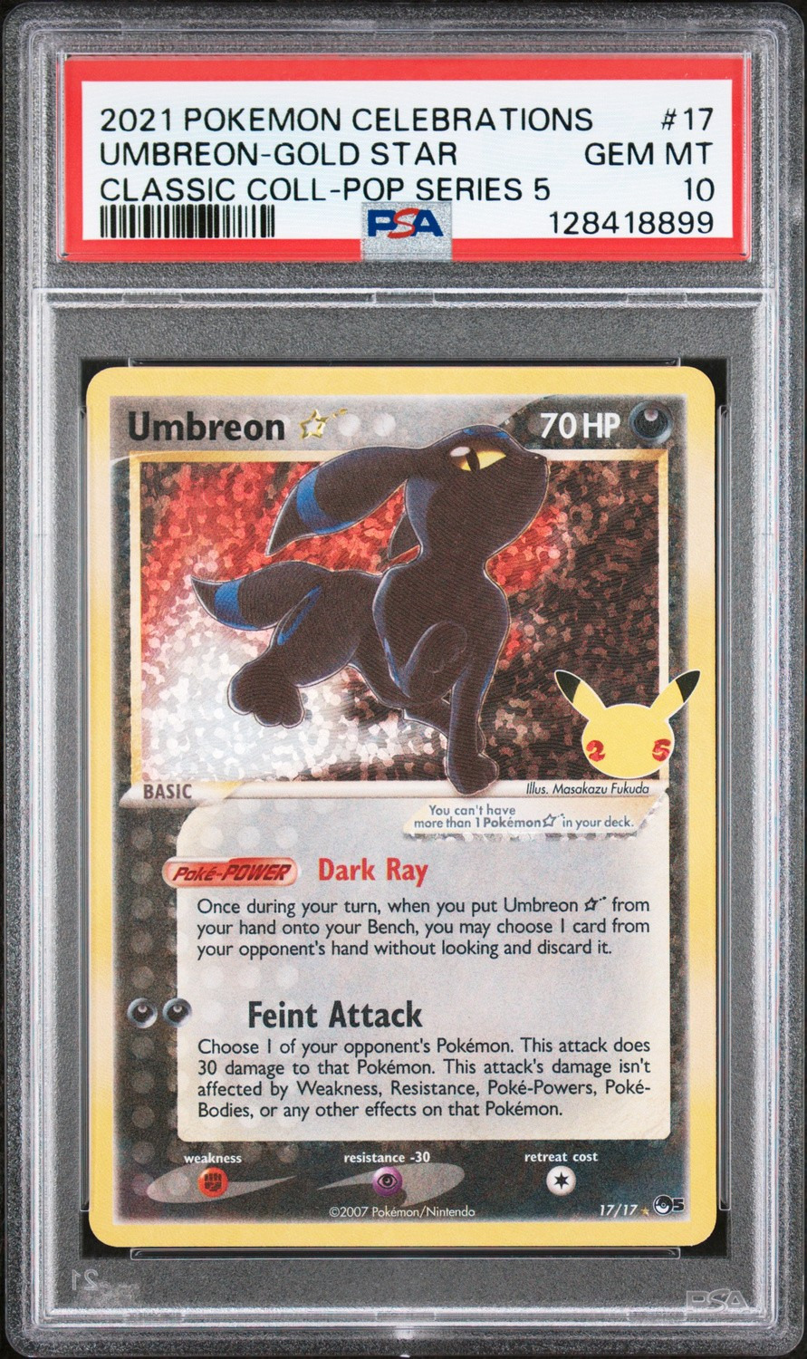 Umbreon-Gold STAR