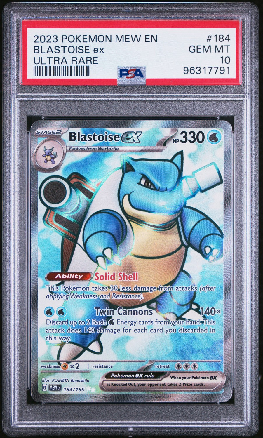BLASTOISE ex