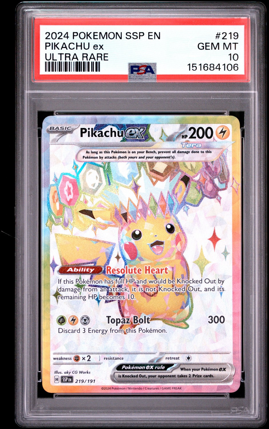 PIKACHU ex