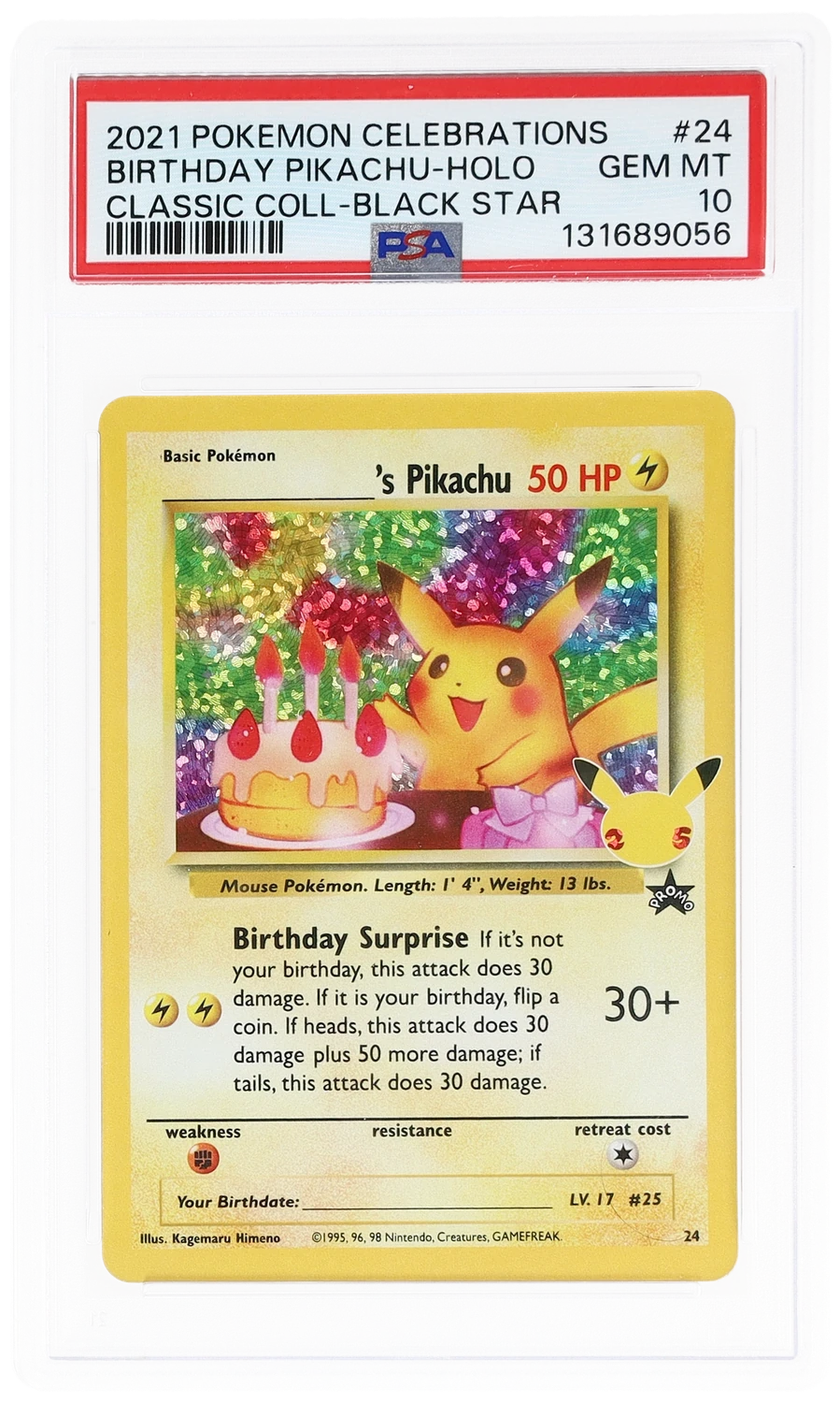 Birthday Pikachu