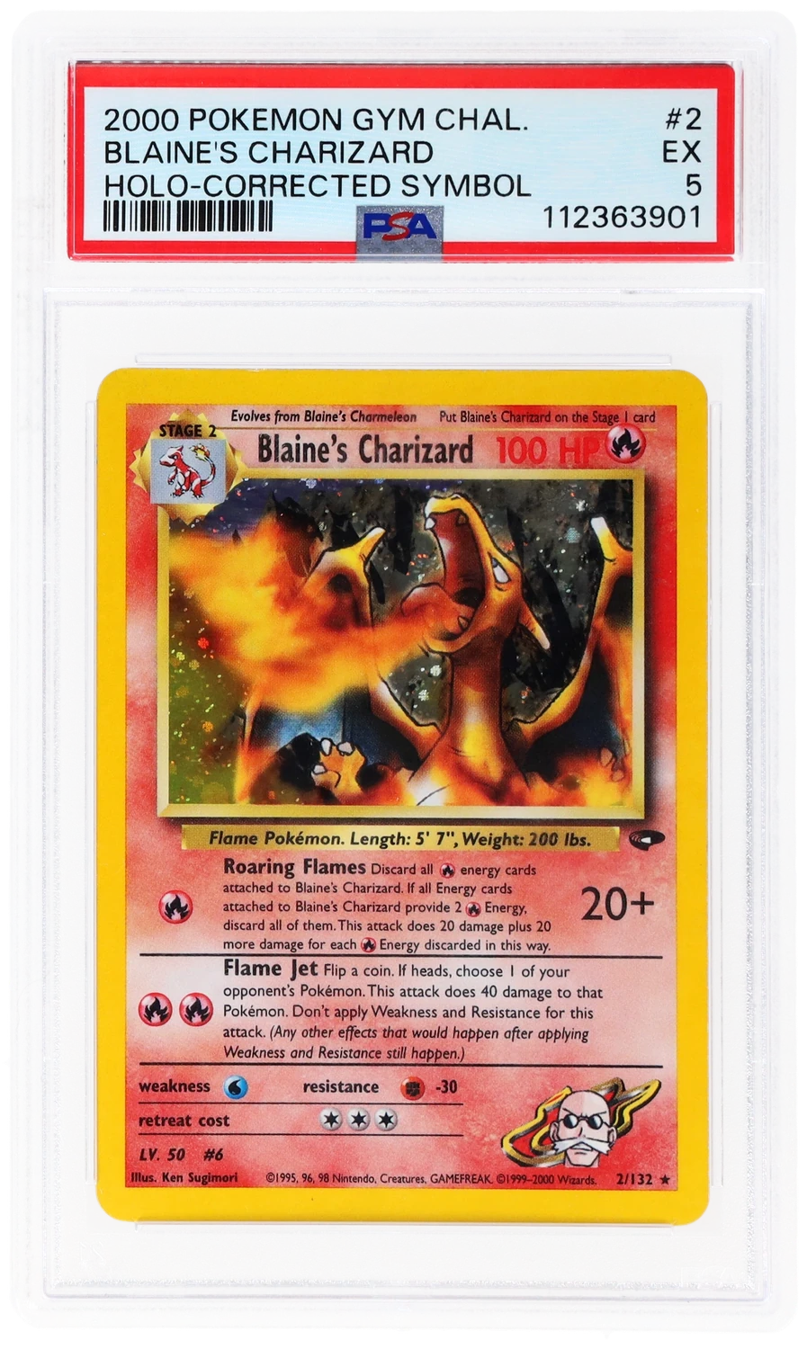 BLAINE'S CHARIZARD