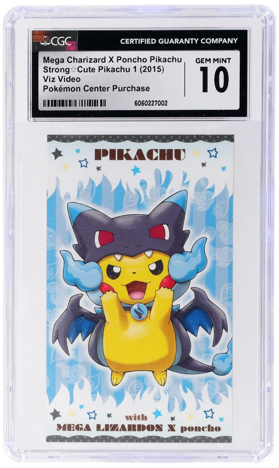Mega Charizard X Poncho Pikachu