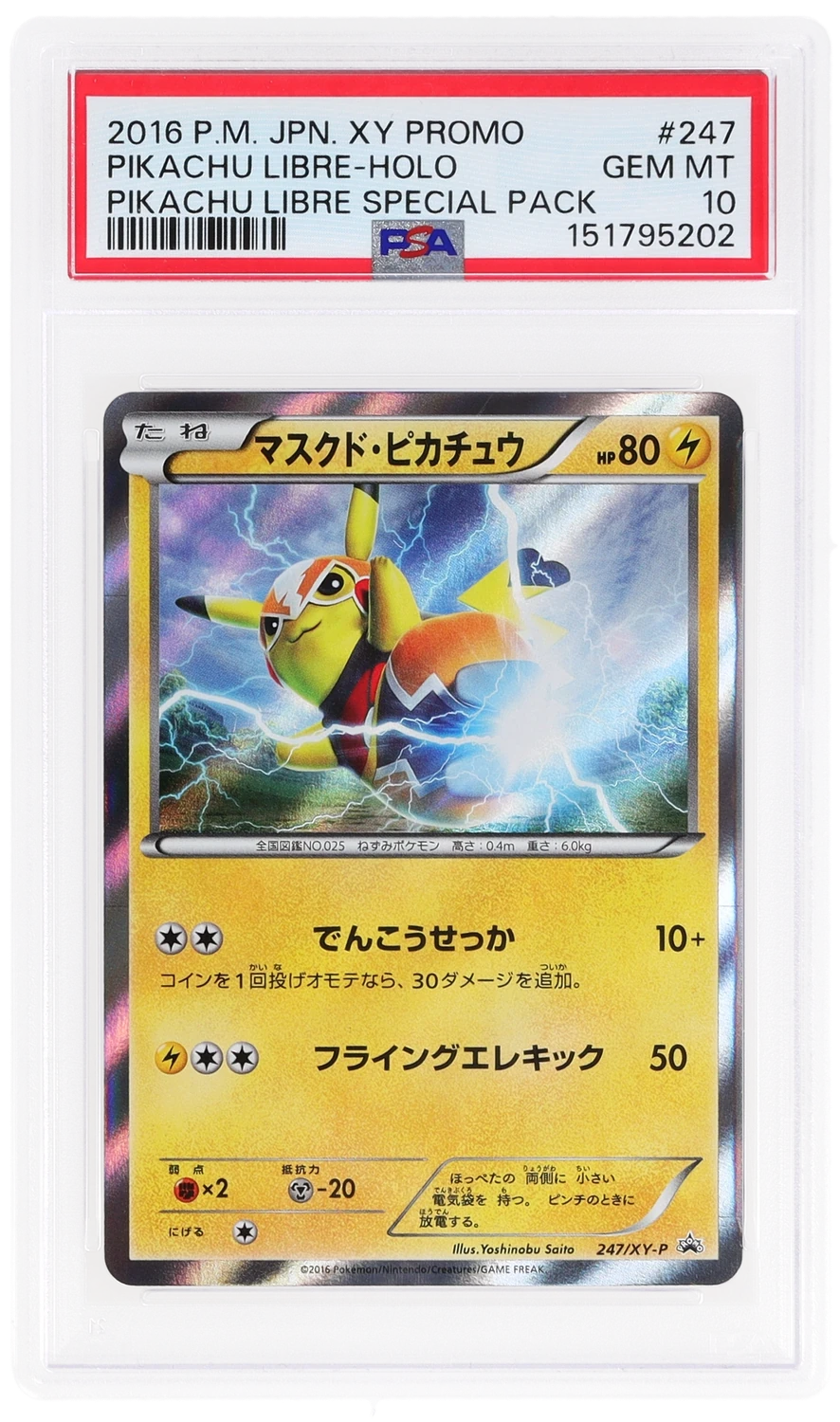 Pikachu Libre