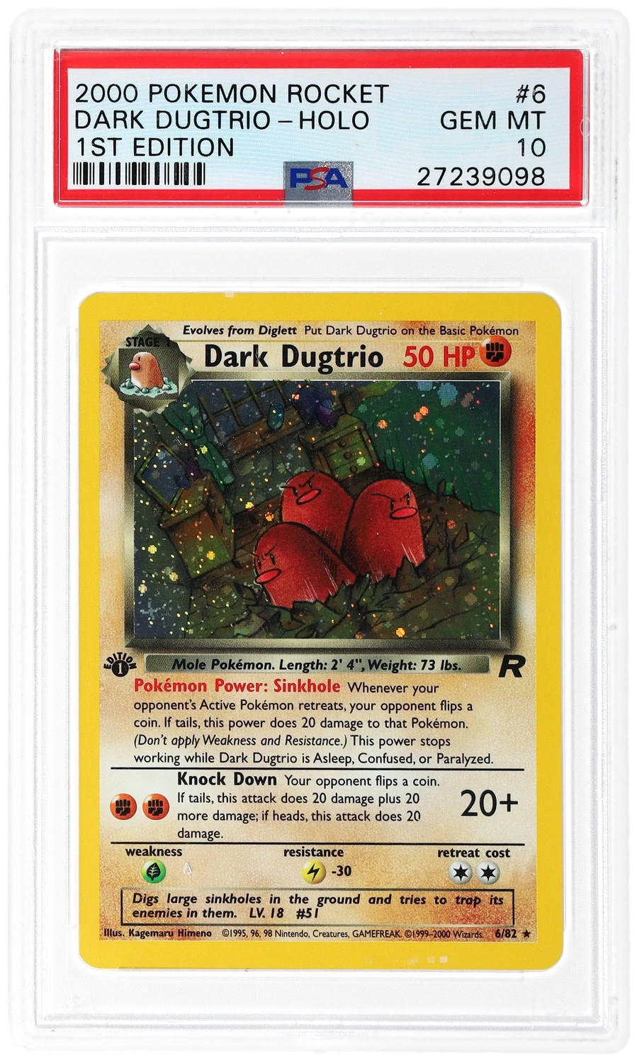Dark Dugtrio