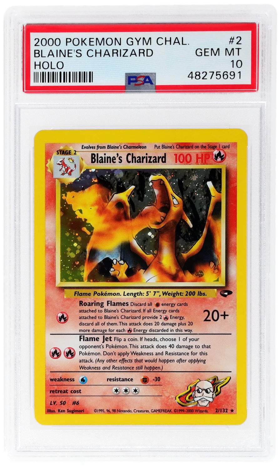 BLAINE'S CHARIZARD