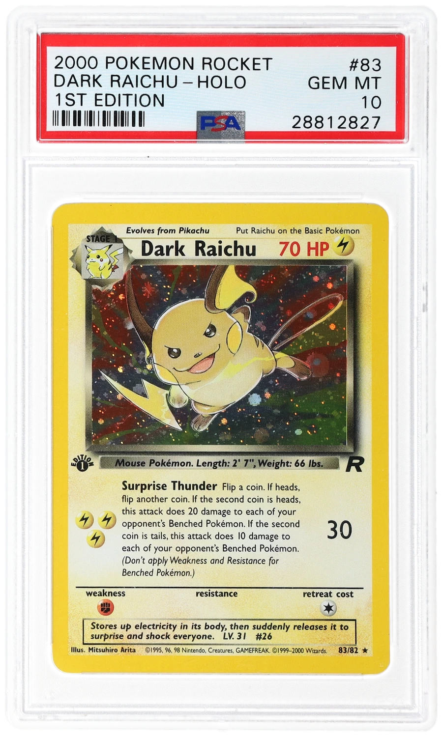DARK RAICHU
