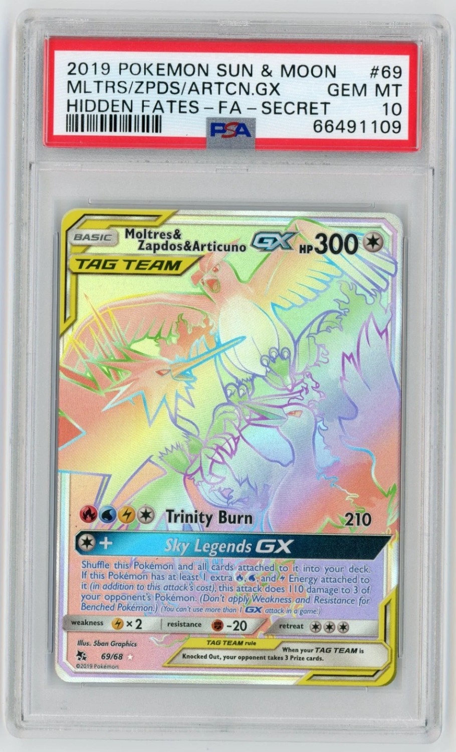 Moltres & Zapdos & Articuno GX