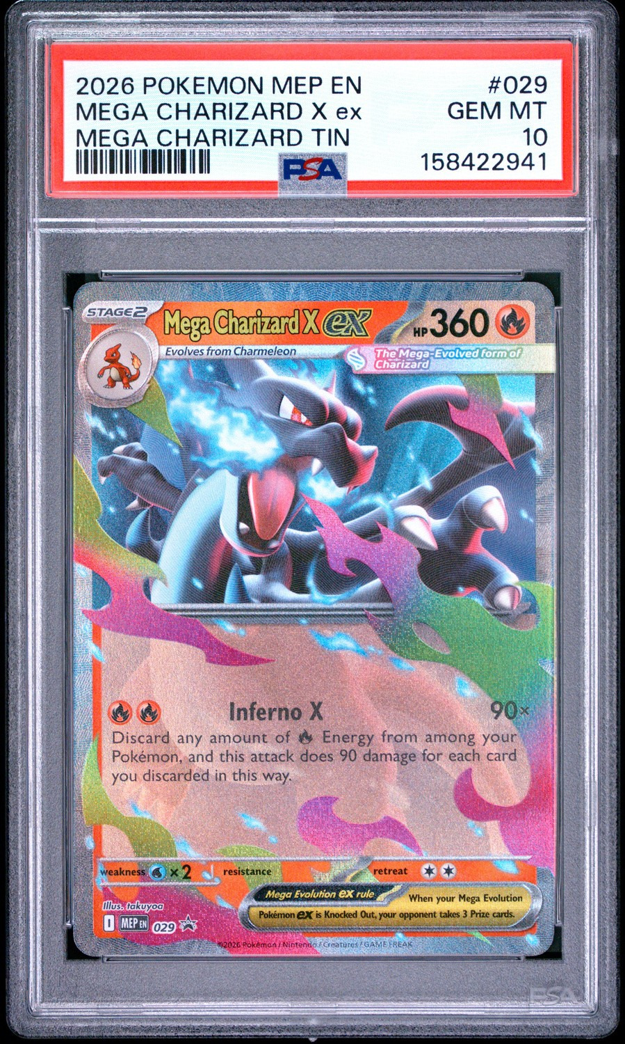 MEGA CHARIZARD X ex