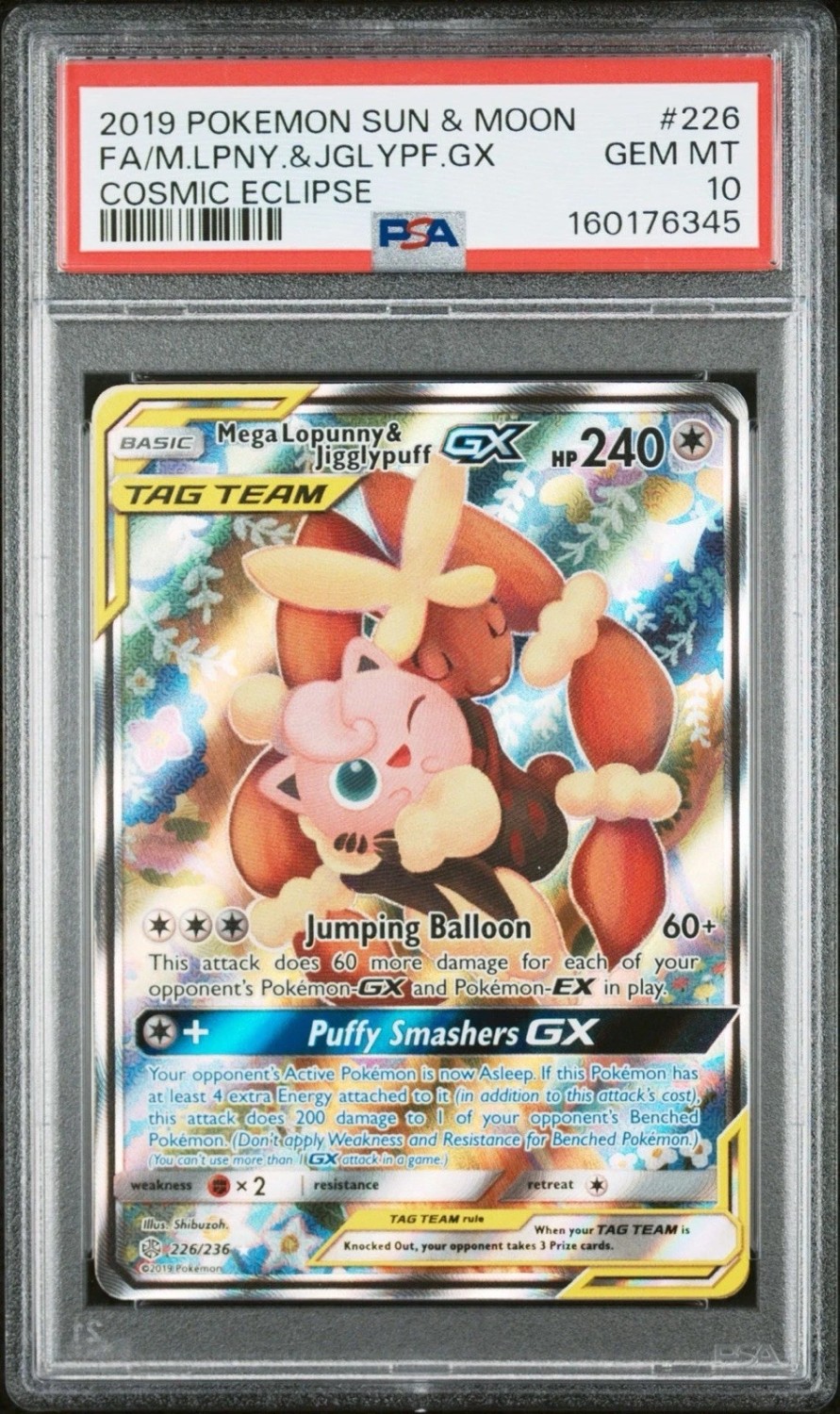 Mega Lopunny & Jigglypuff GX