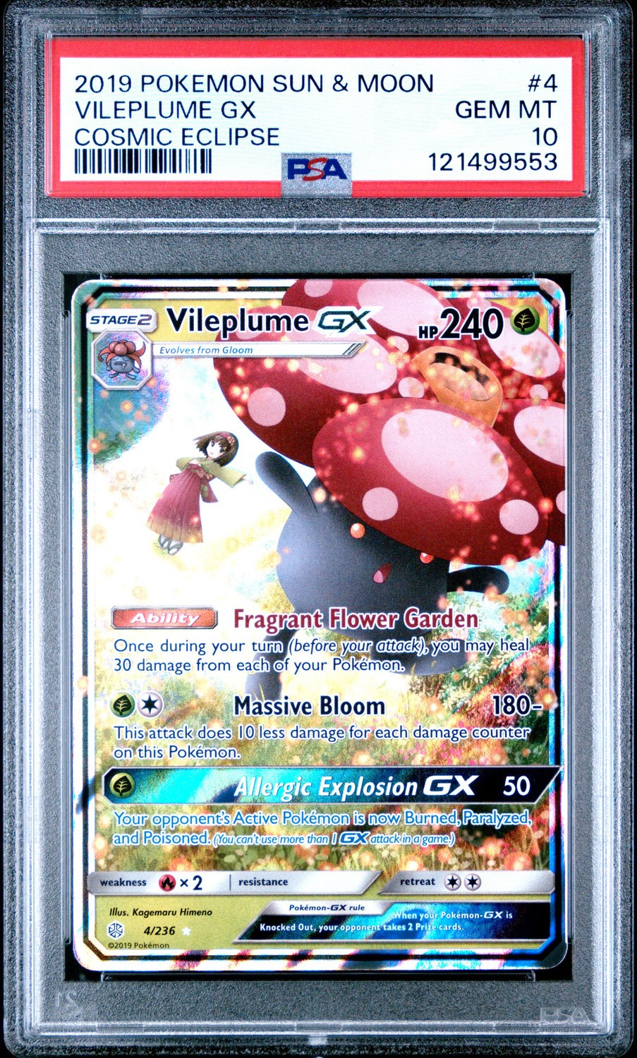 Vileplume GX