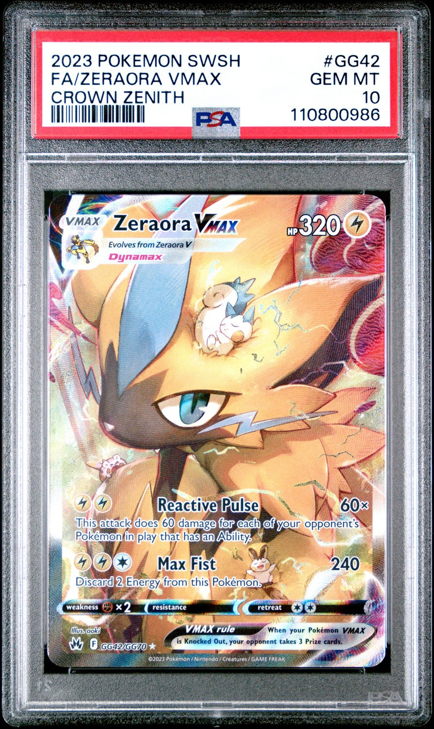 Zeraora VMAX