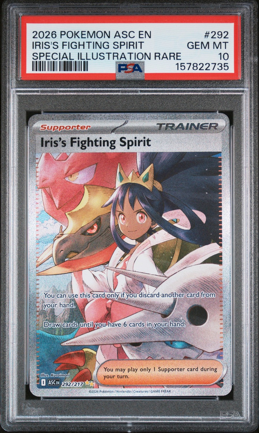 Iris's Fighting Spirit