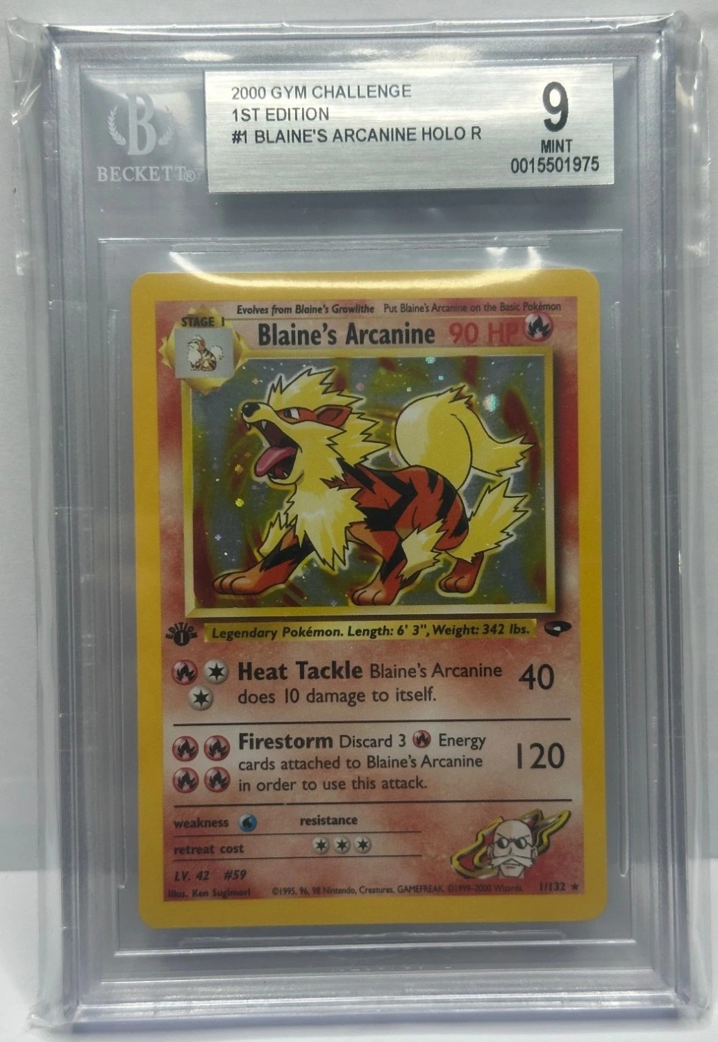 Blaine's Arcanine