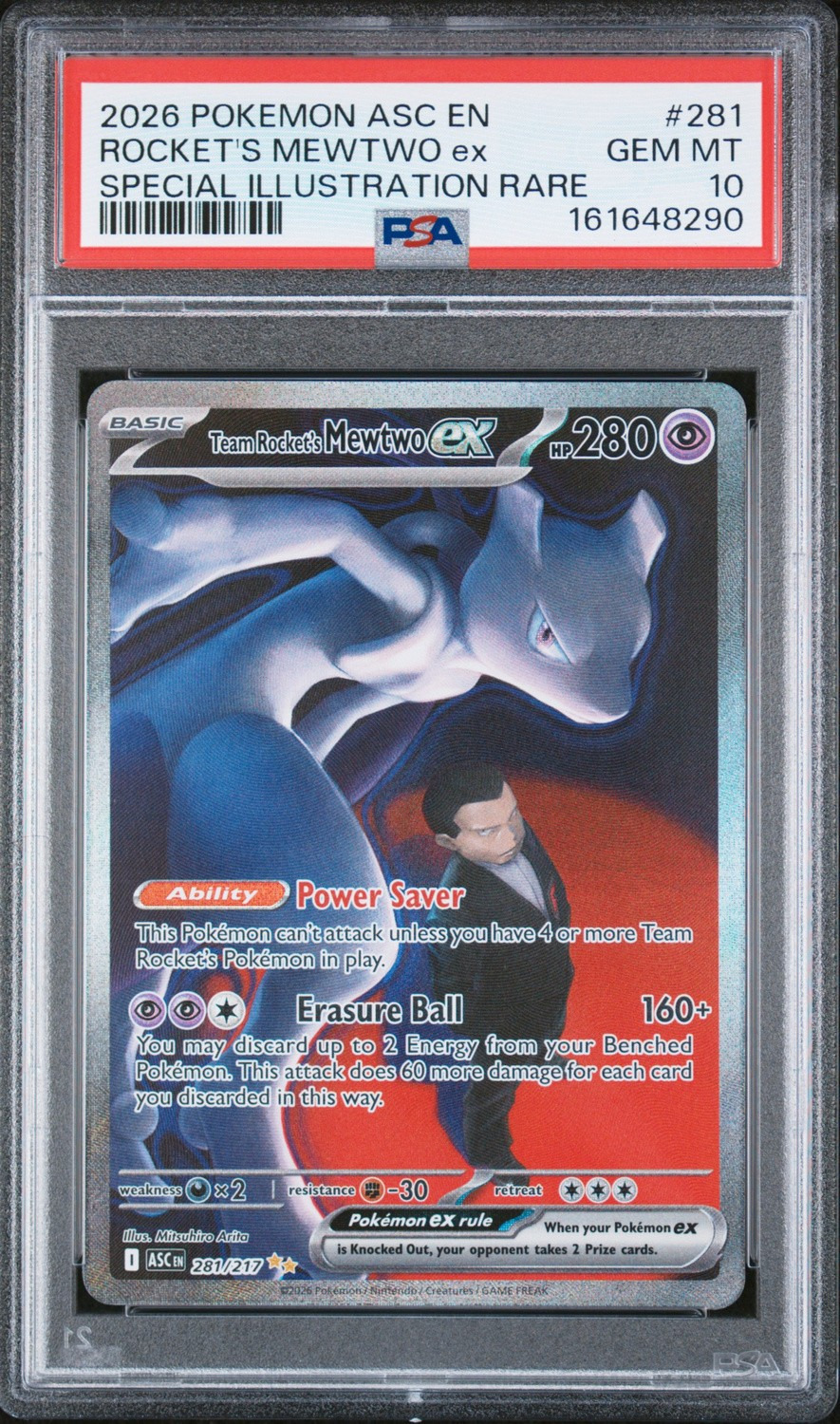ROCKET'S MEWTWO ex