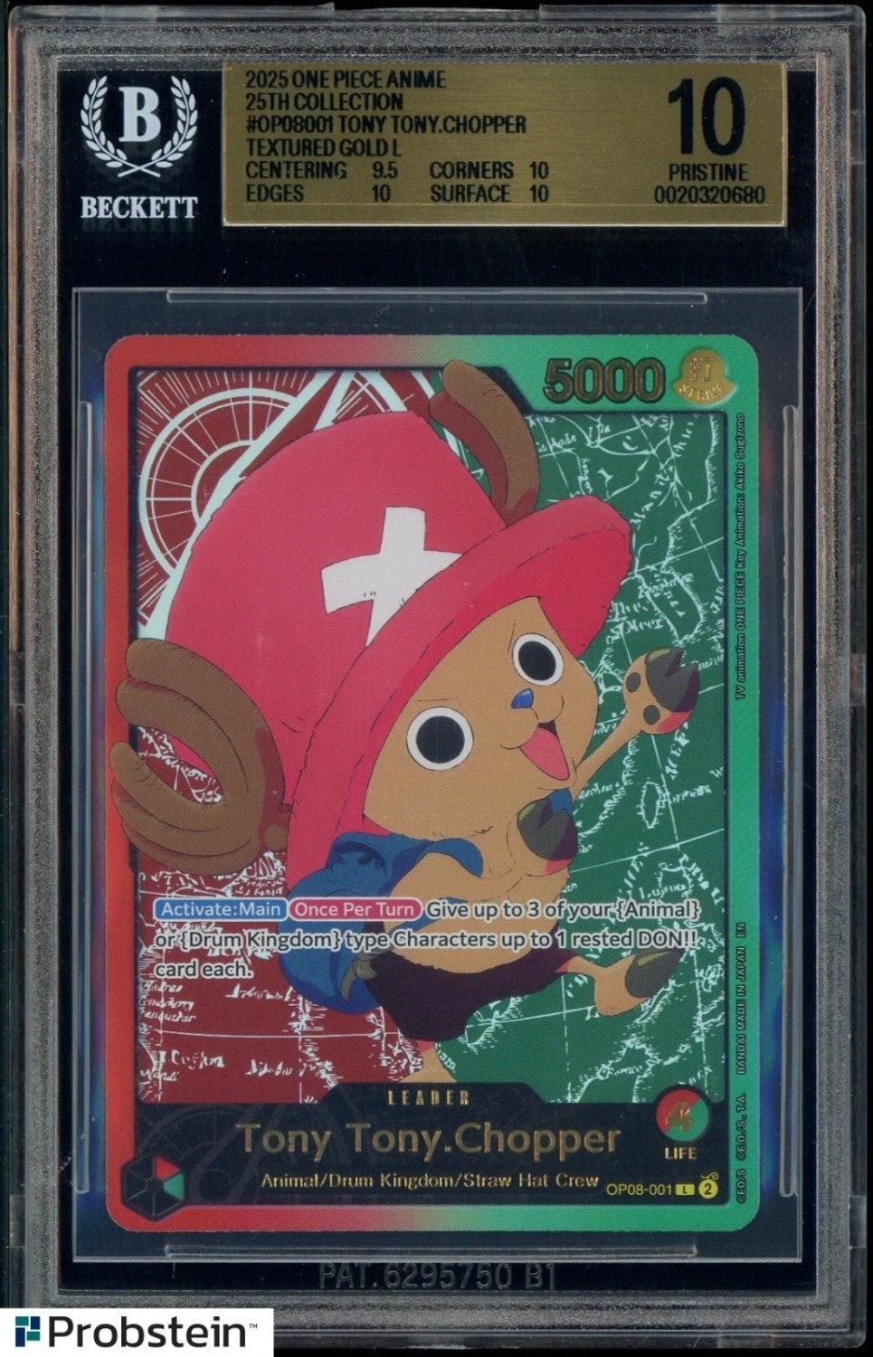 Tony Tony.chopper Textured Gold L
