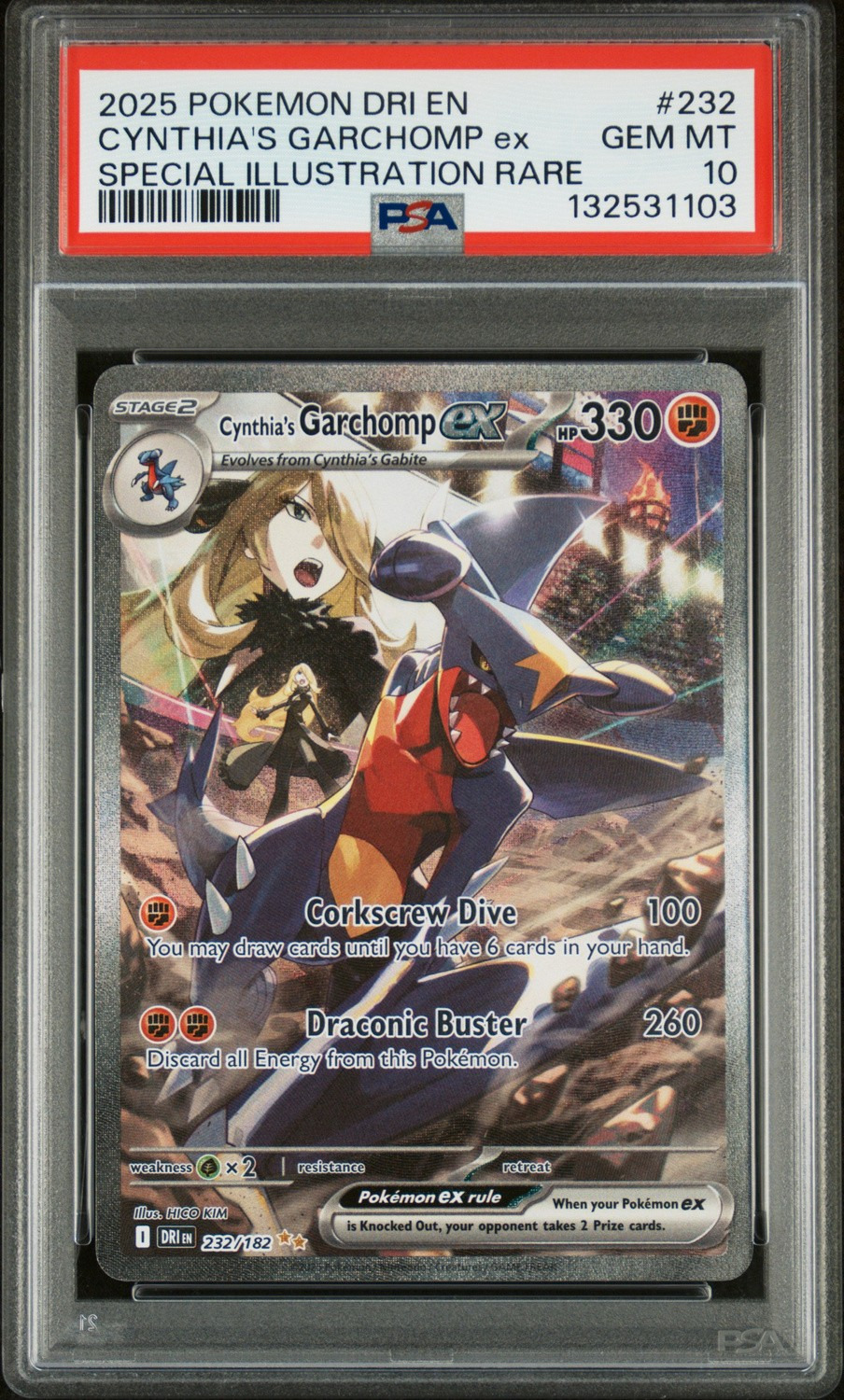 CYNTHIA'S GARCHOMP ex