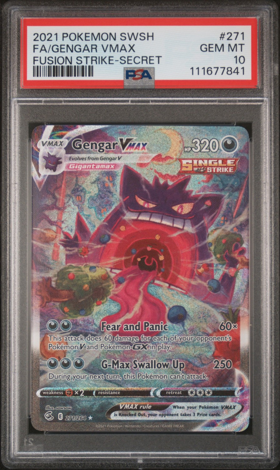 FA/GENGAR VMAX