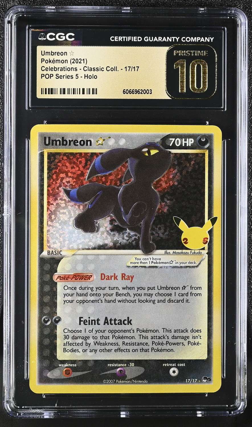 Umbreon-Gold STAR