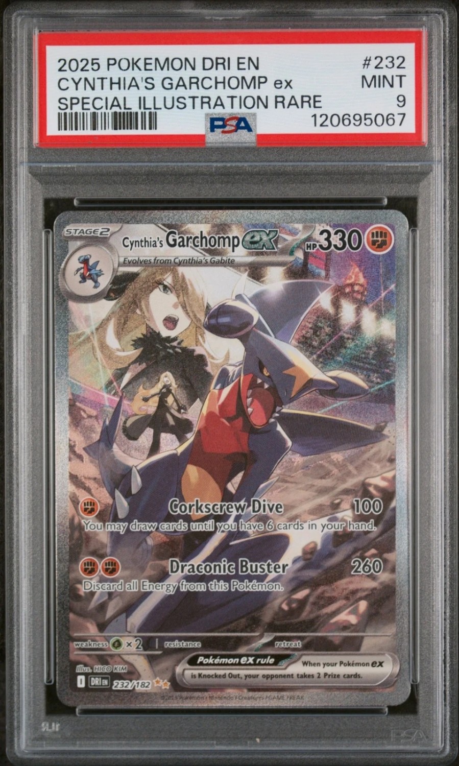 CYNTHIA'S GARCHOMP ex