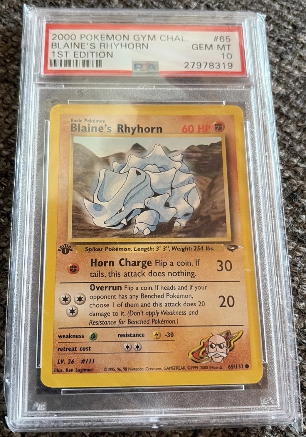 Blaine's Rhyhorn