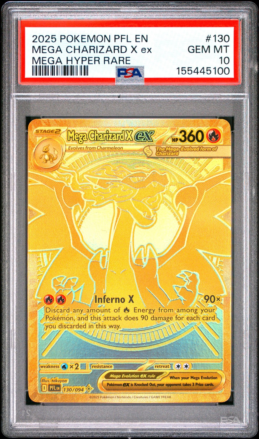 MEGA CHARIZARD X ex