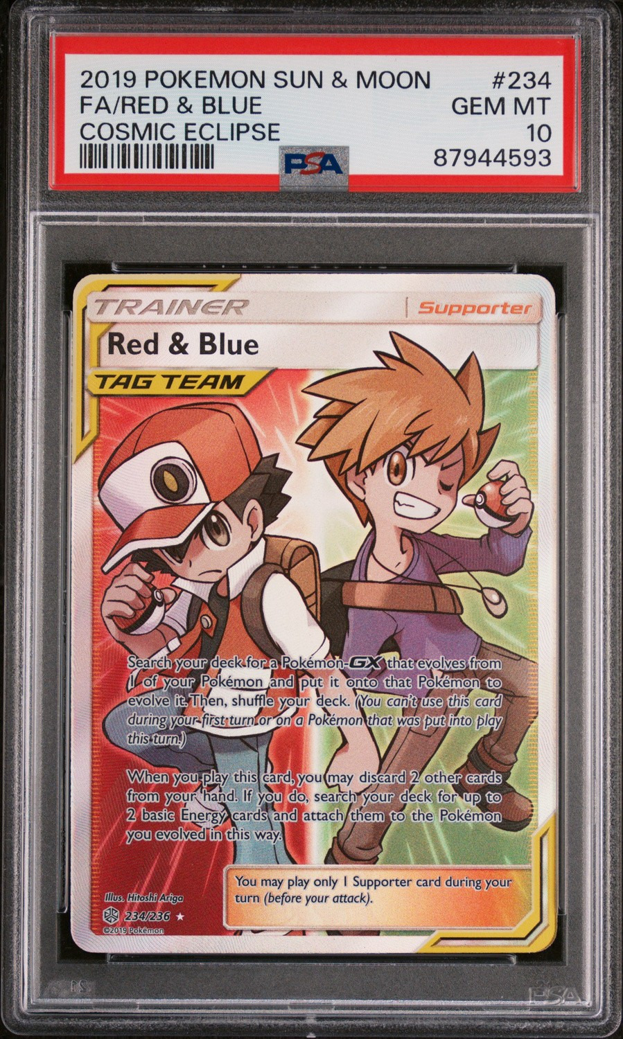 Red & Blue