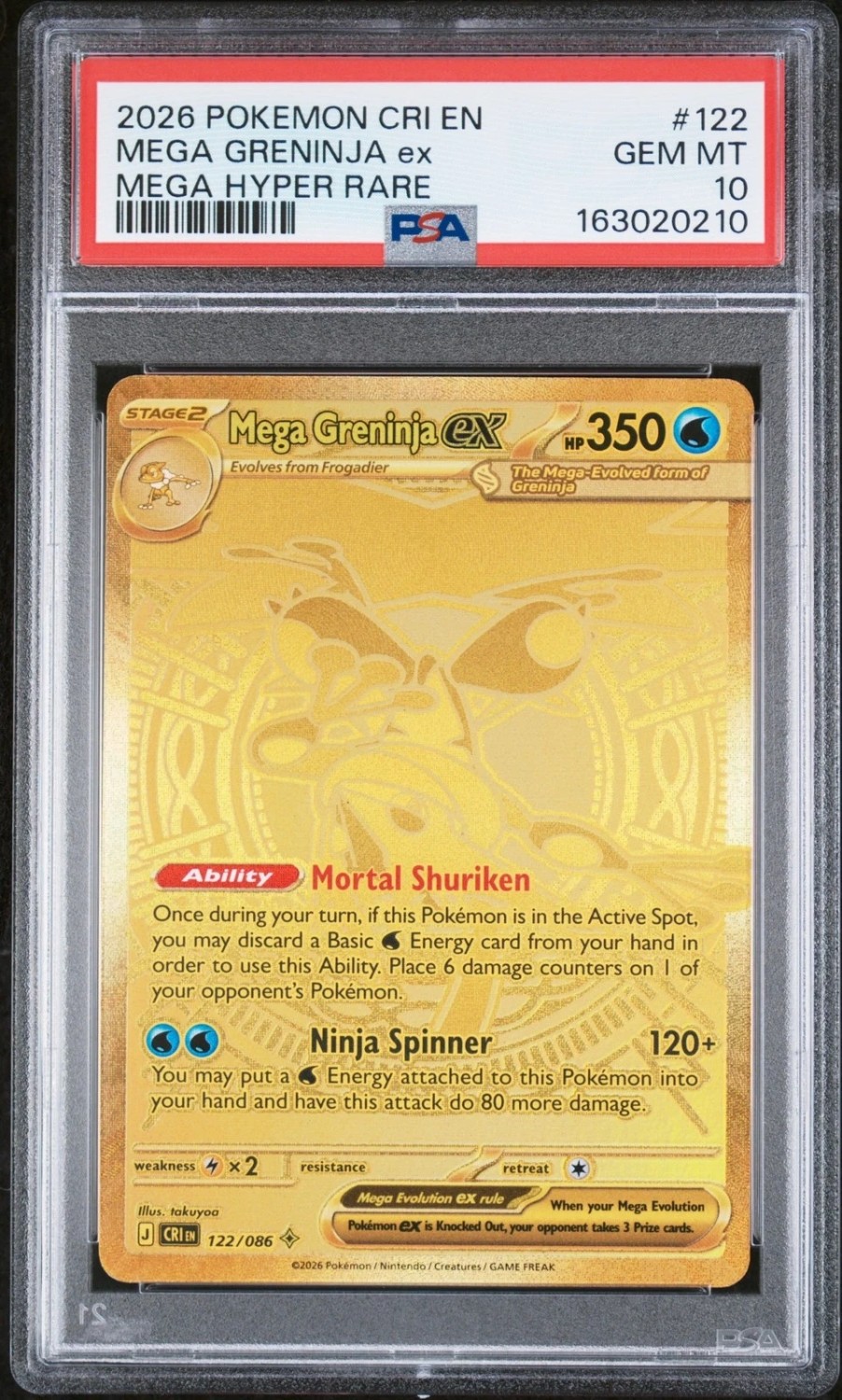 MEGA GRENINJA ex