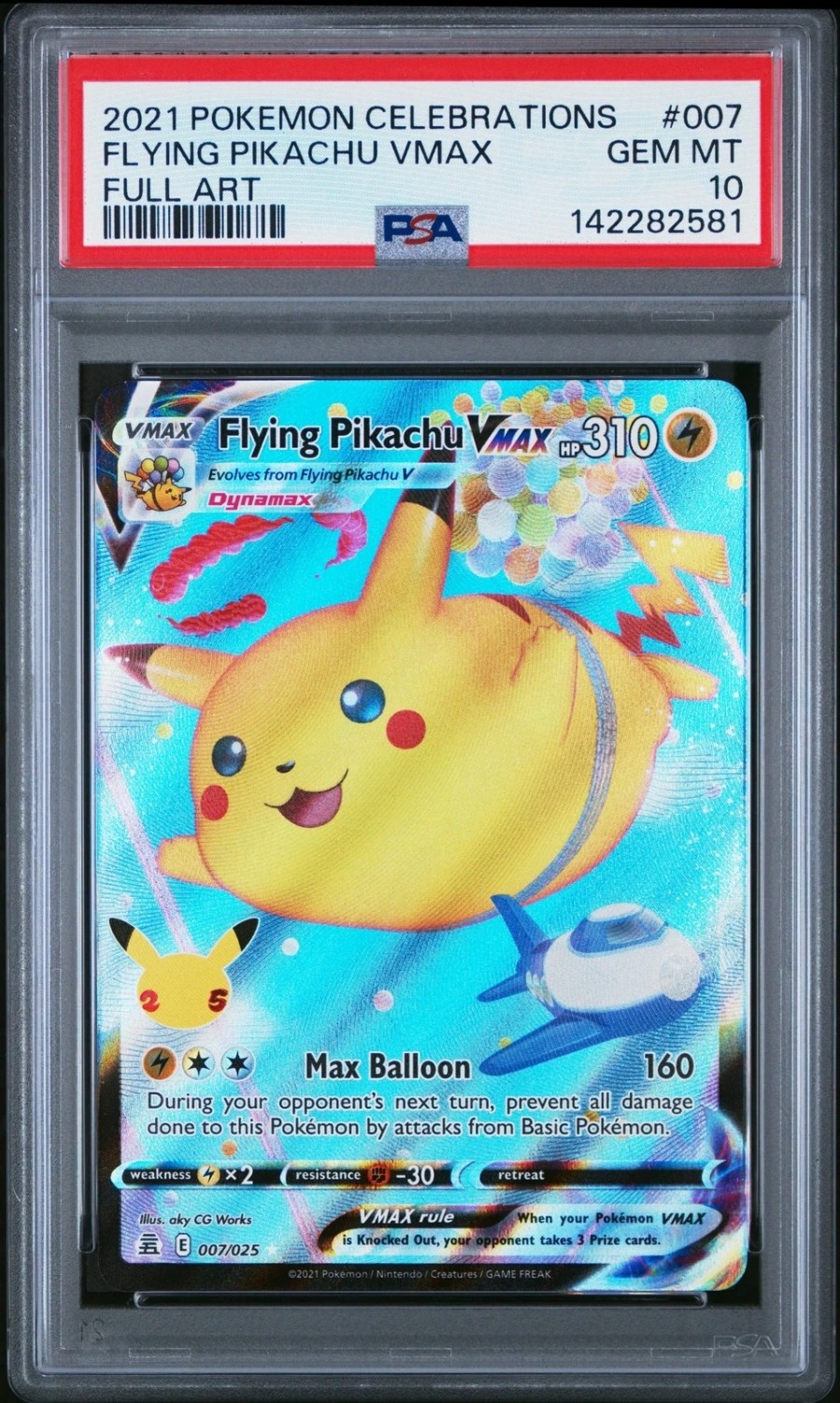 Flying Pikachu VMAX