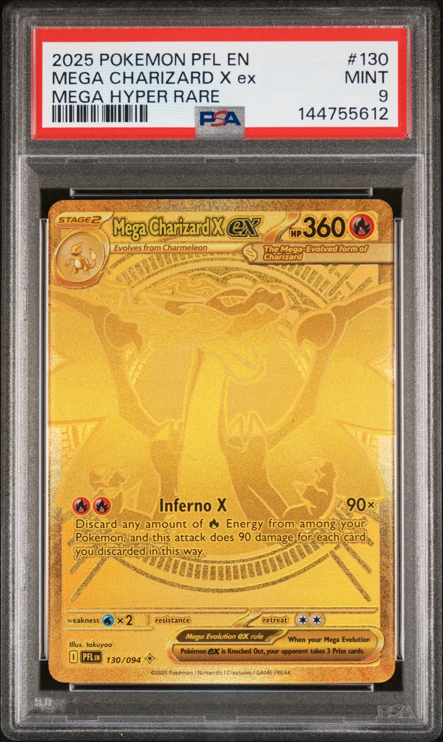 MEGA CHARIZARD X ex