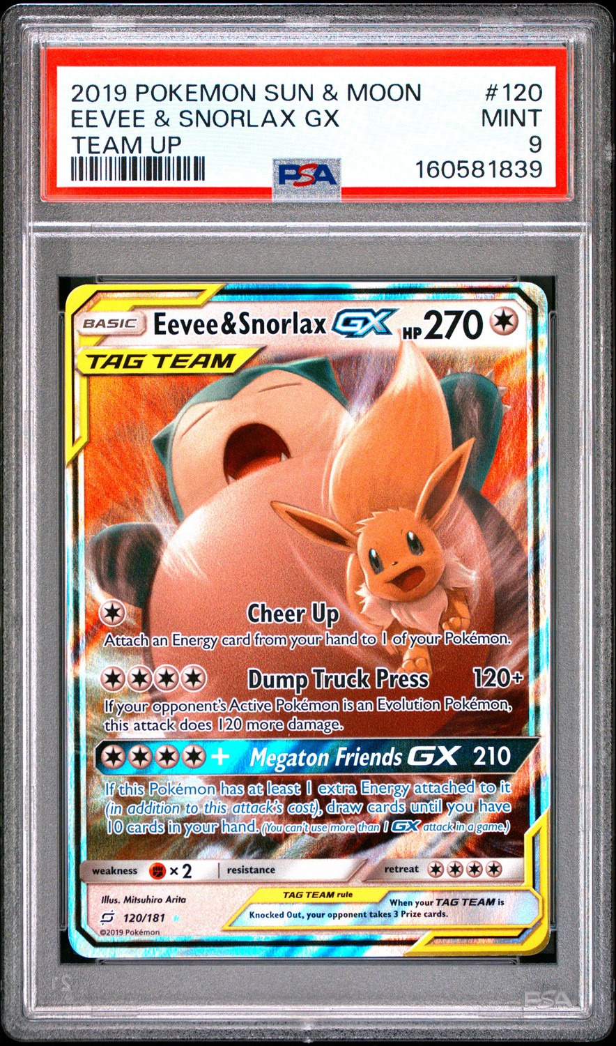 Eevee & Snorlax GX