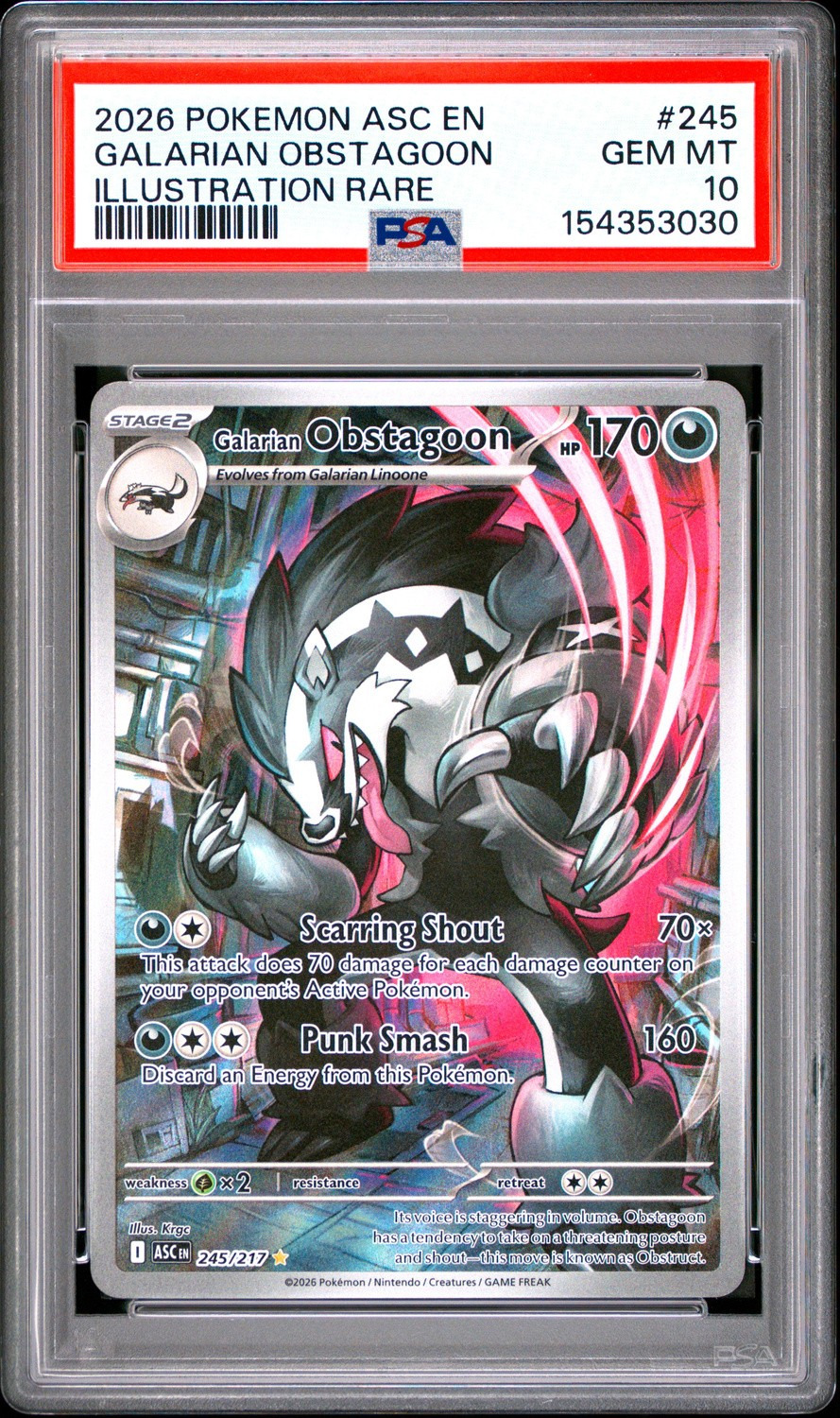 Galarian Obstagoon