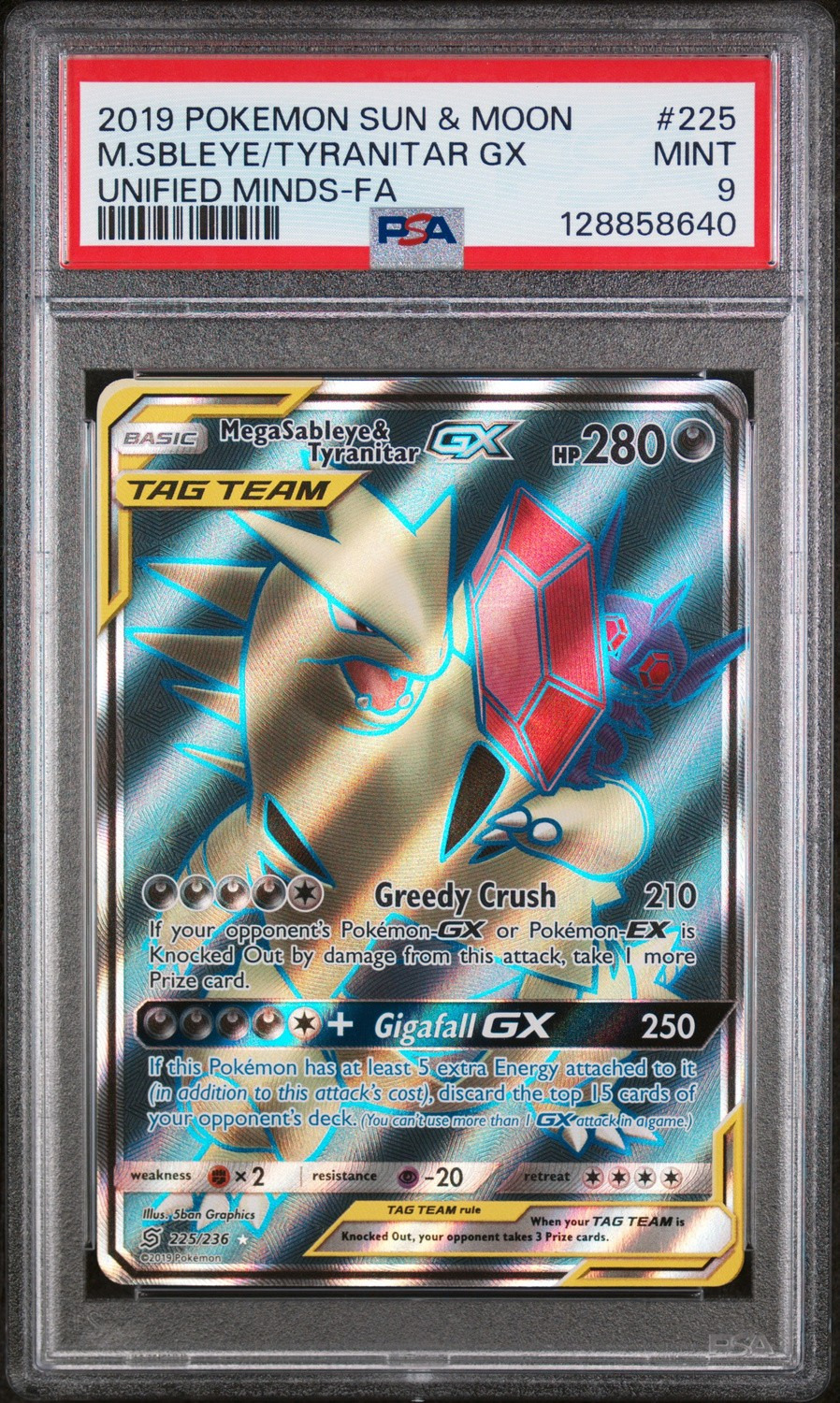 Mega Sableye & Tyranitar GX
