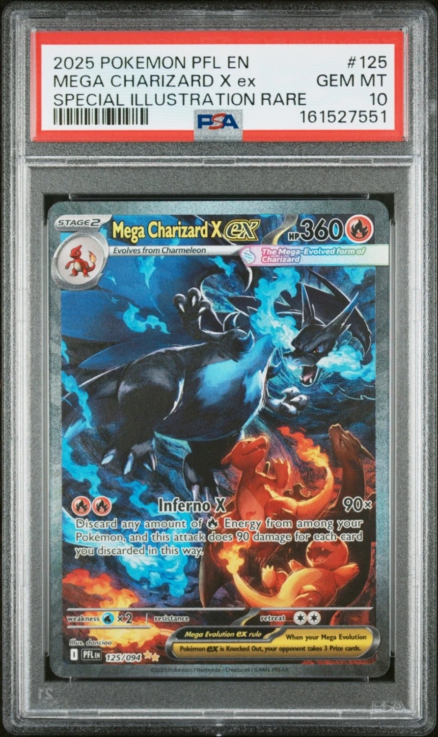 MEGA CHARIZARD X ex