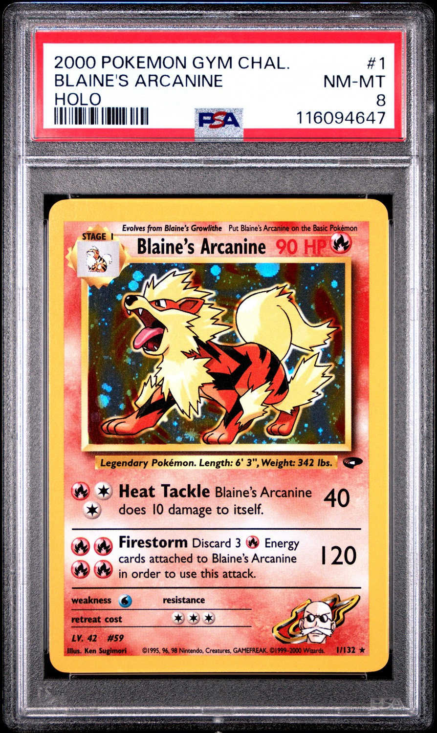 Blaine's Arcanine
