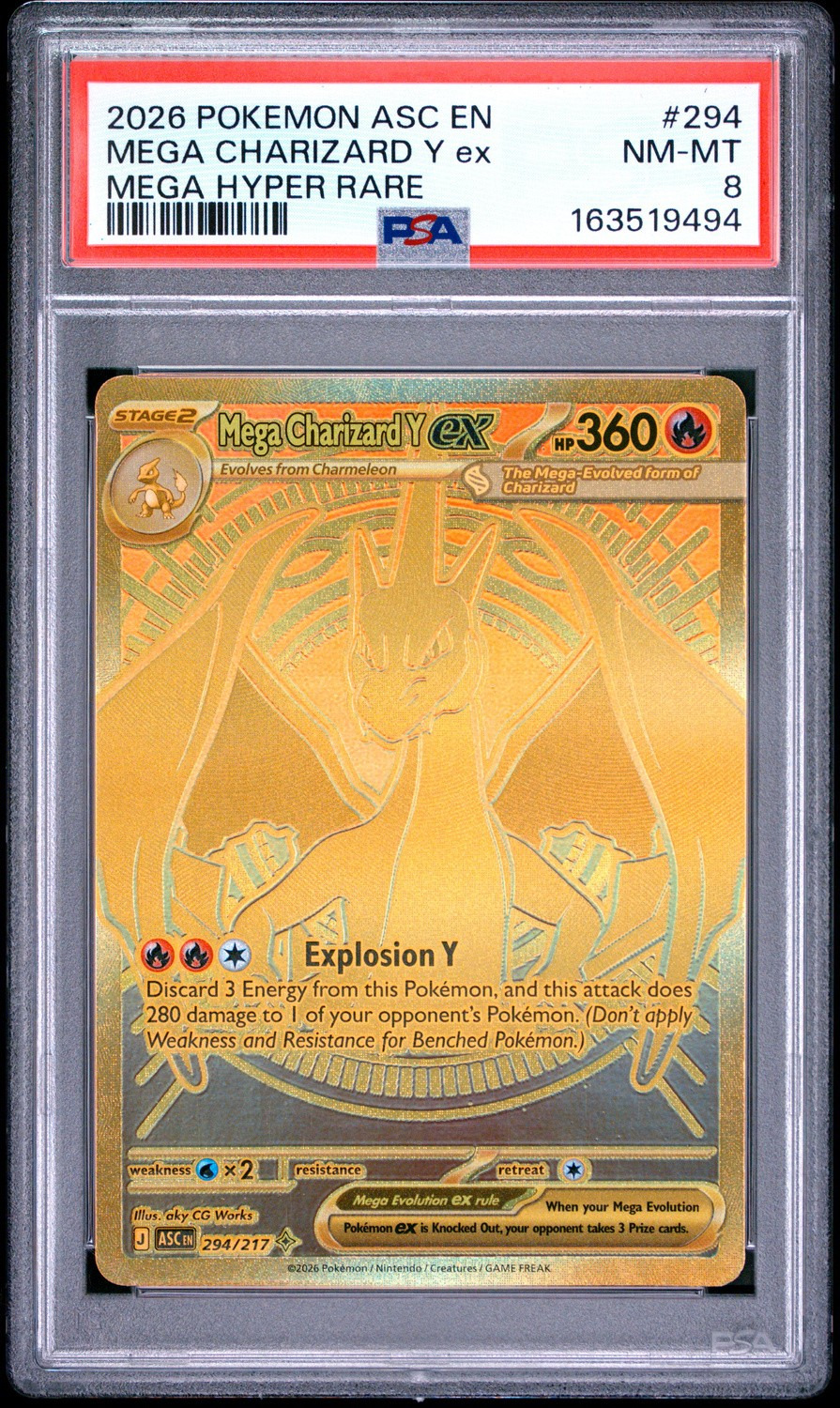 MEGA CHARIZARD Y ex
