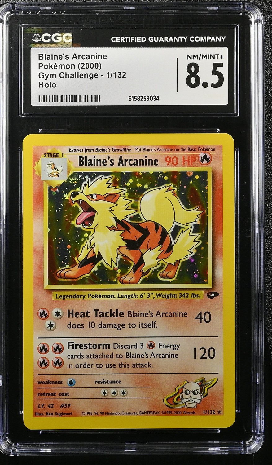 Blaine's Arcanine