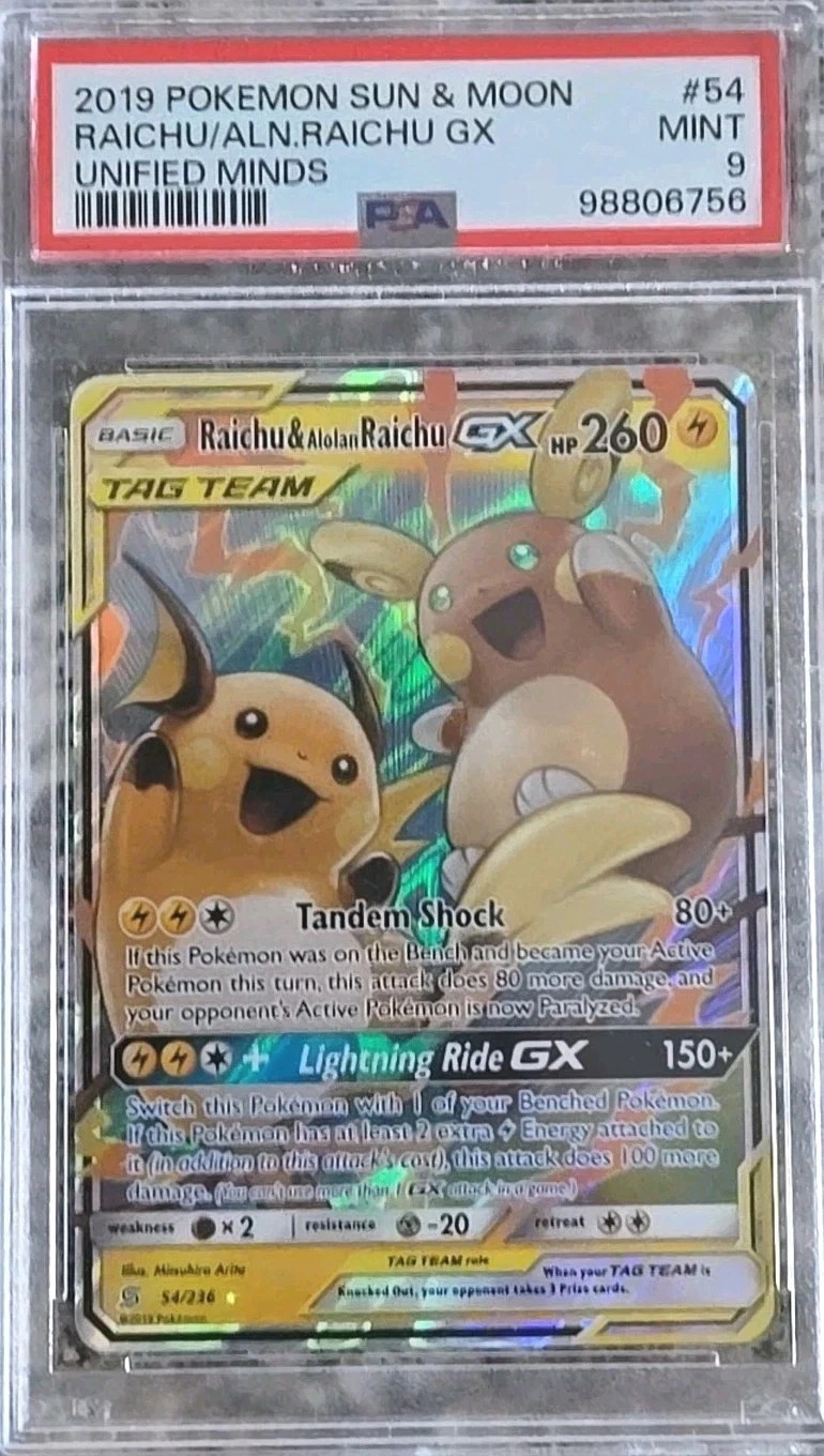 Raichu & Alolan Raichu GX