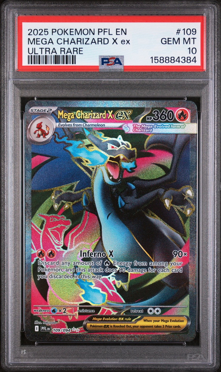 MEGA CHARIZARD X ex