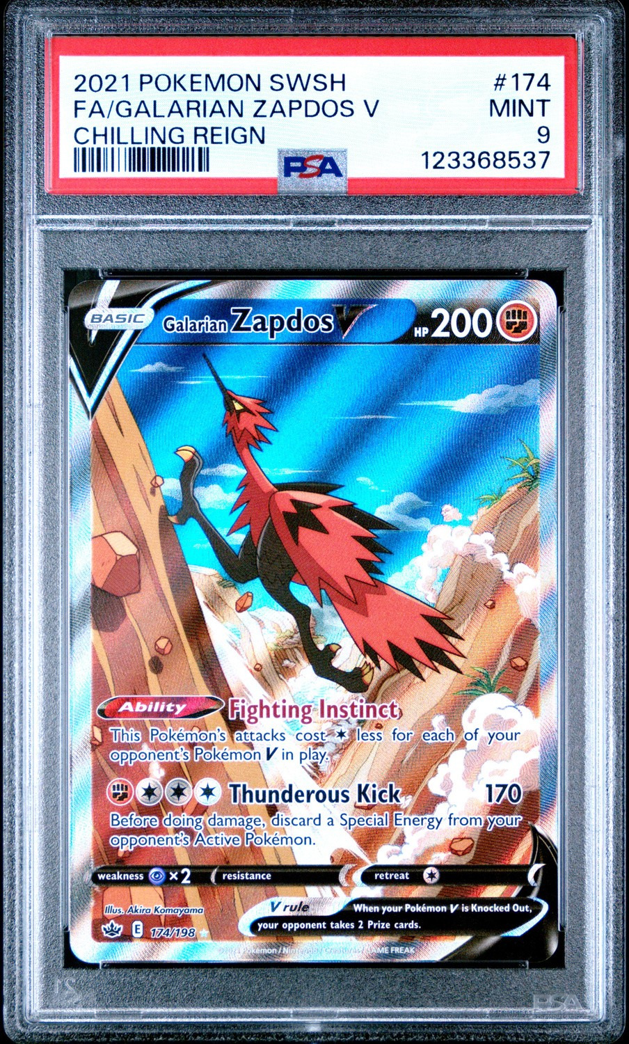 Galarian Zapdos V