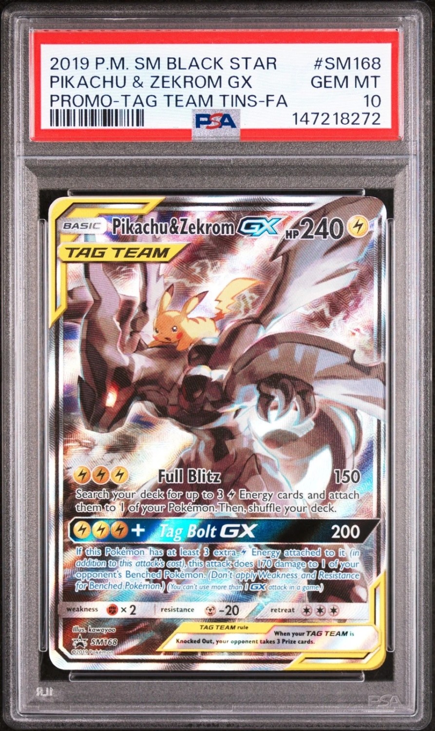 Pikachu & Zekrom GX