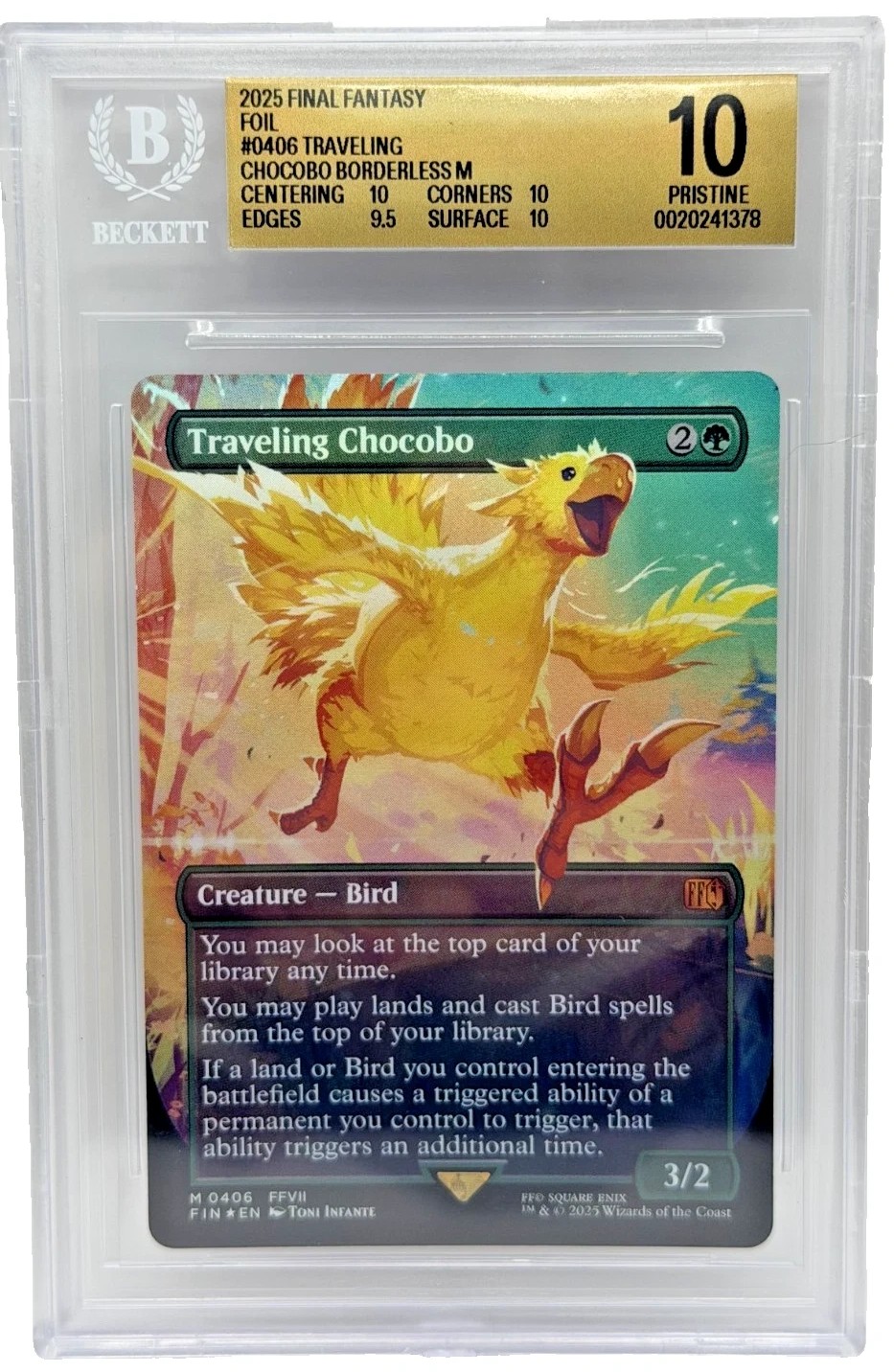 Traveling Chocobo BORDERLESS M