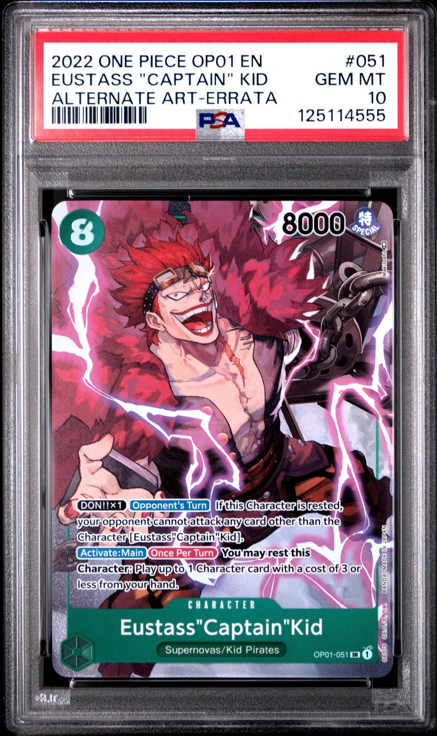 Eustass "Captain" Kid