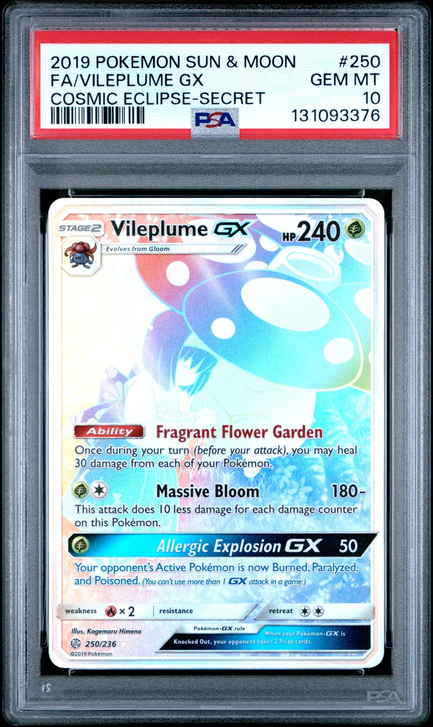 Vileplume GX